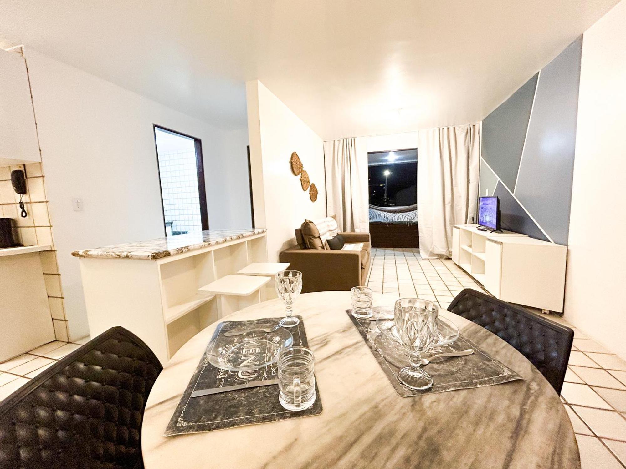 Nautillus 109 - N-09: Ape Com Varanda E Piscina Na Jatiuca Apartment *